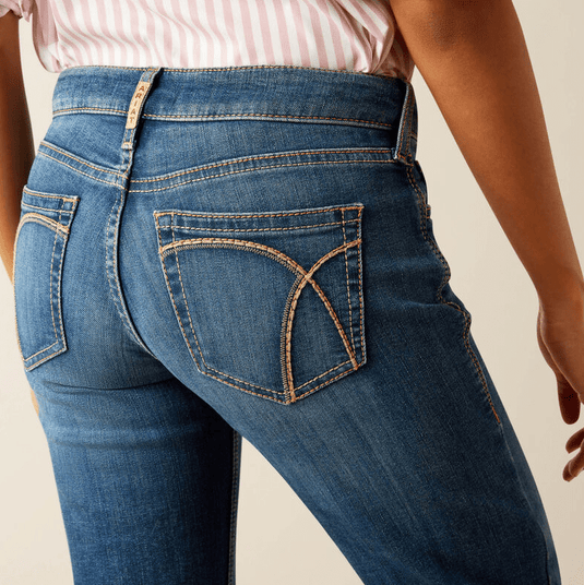 Ariat Womens Mid Rise Hasley Slim Trouser Jeans