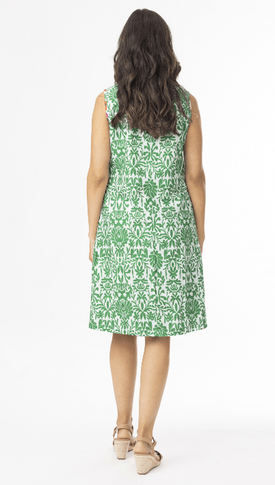 Orientique Womens Buzios Reversible Sleeveless Dress