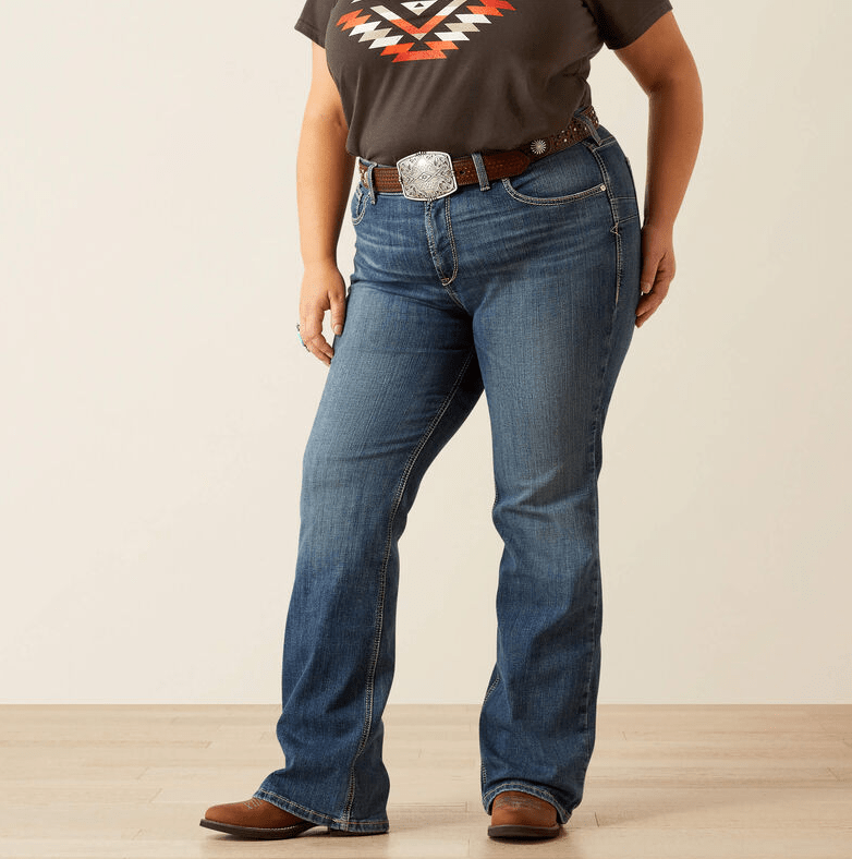 Load image into Gallery viewer, Ariat Womens Real Perfect Rise Boot Cut Byrdie
