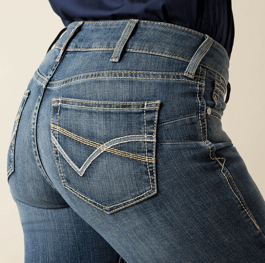 Ariat Womens Real Perfect Rise Boot Cut Byrdie