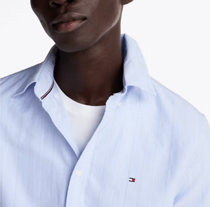 Load image into Gallery viewer, Tommy Hilfiger Mens Stripe Shirt
