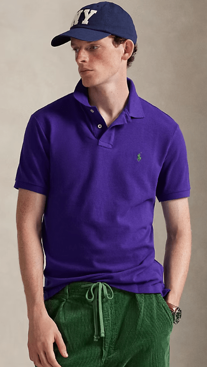 Ralph Lauren Mens The Iconic Mesh Polo Shirt