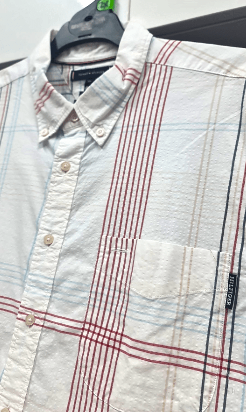 Tommy Hilfiger Mens Regular Fit Short Sleeve Shirt