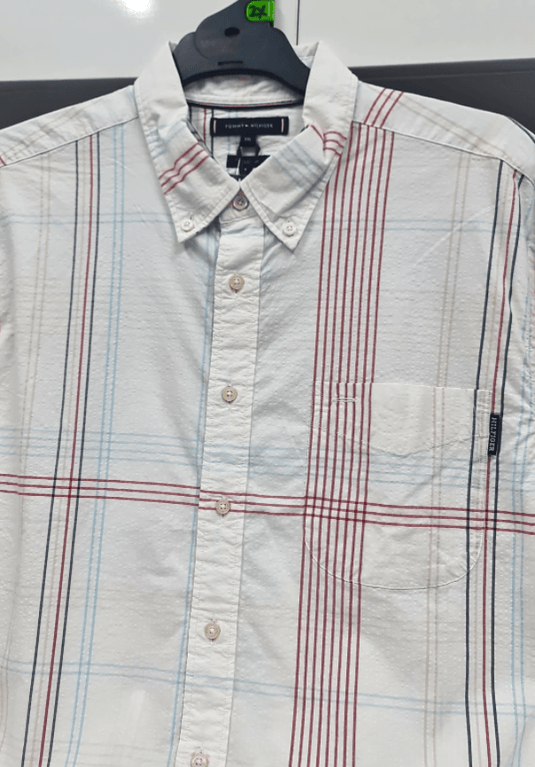 Tommy Hilfiger Mens Regular Fit Short Sleeve Shirt