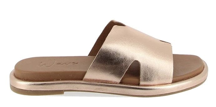 Load image into Gallery viewer, Wave Womens Zen Tan Slide Slip On  Shoes
