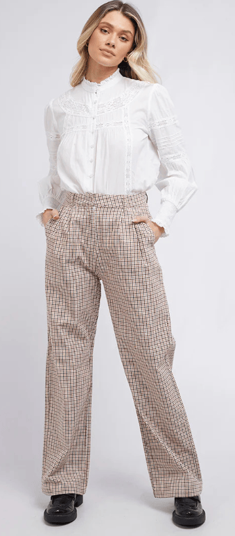 Load image into Gallery viewer, Allabouteve Womens Spencer Check Pants
