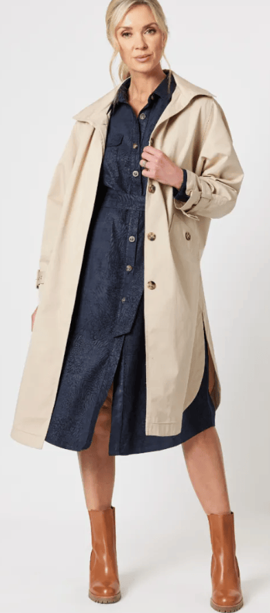 Gordon Smith Womens Rose Trench