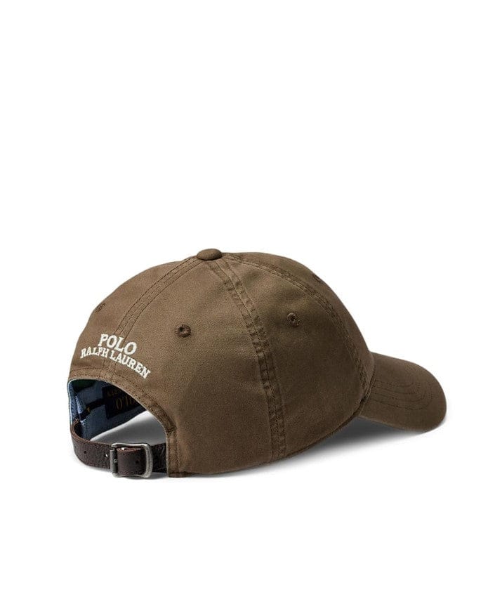 Load image into Gallery viewer, Ralph Lauren Mens Cotton Chino Cap - Brown Pony
