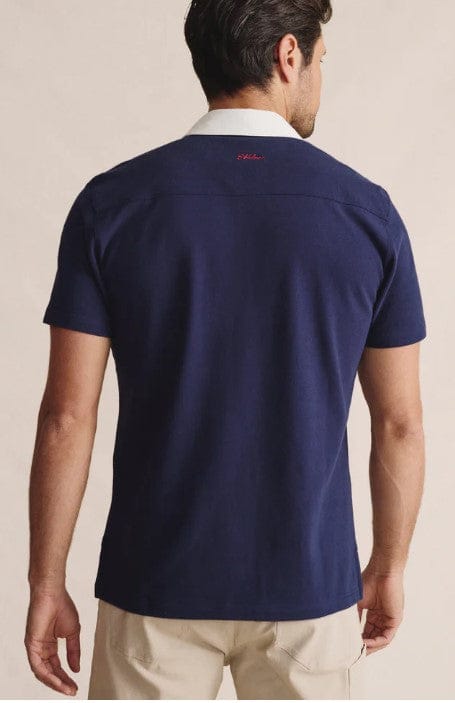 Load image into Gallery viewer, S. Kidman Mens Fitzroy Short Sleeve Polo - Navy
