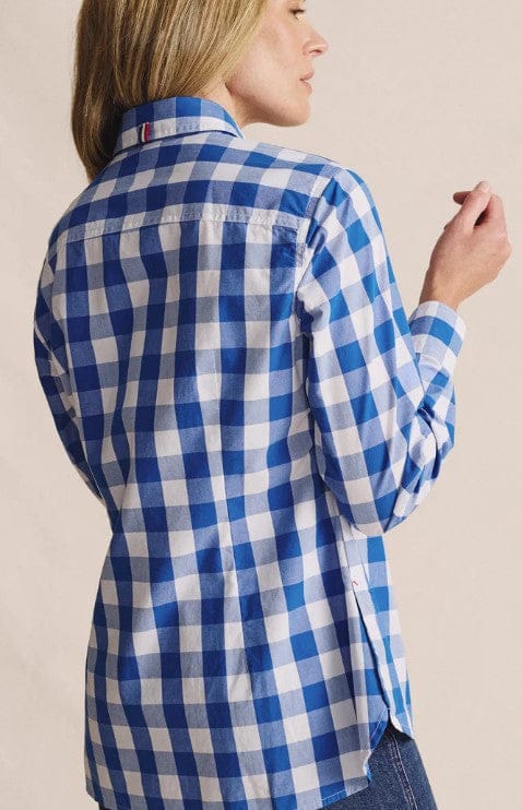 Load image into Gallery viewer, S. Kidman Womens Redbank Long Sleeve Shirt - Mid Blue
