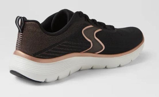 Load image into Gallery viewer, Skechers Womens Flex Appeal 5.0 - Black/Rose Gold
