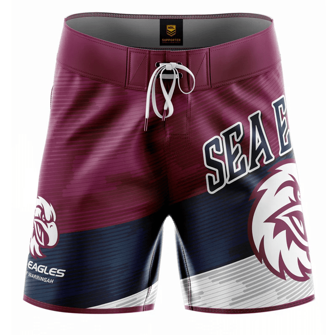 NRL Mens Sea Eagles Barrel Board Short