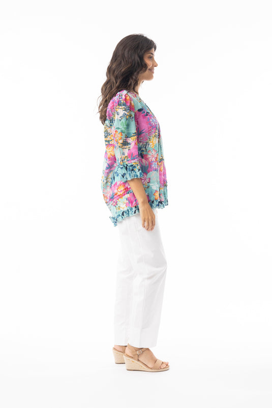 Orientique Womens Selaron Top