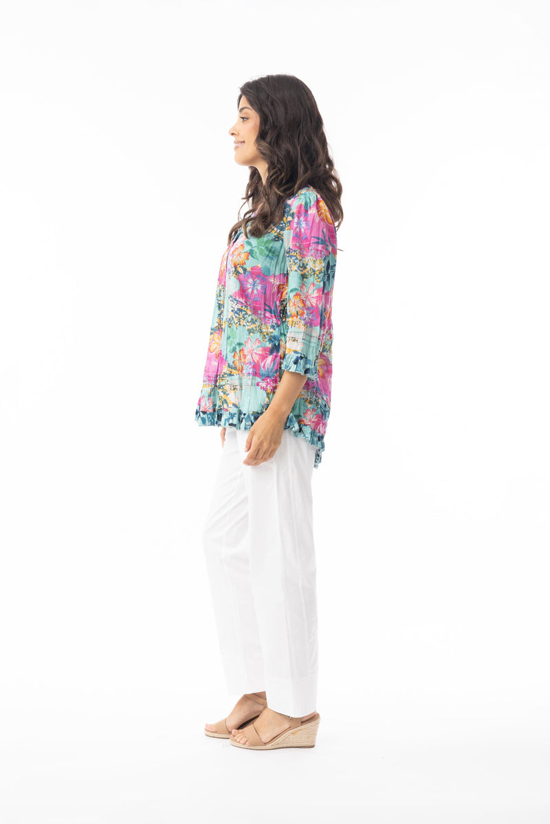 Load image into Gallery viewer, Orientique Womens Selaron Top
