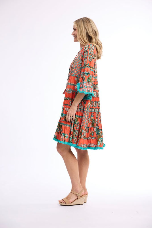 Orientique Womens Sibili Dress Layers