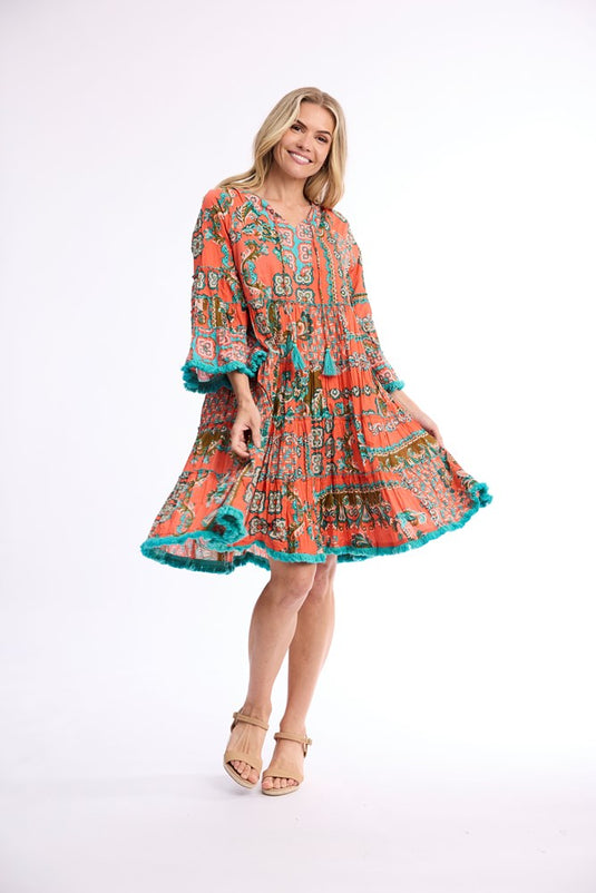 Orientique Womens Sibili Dress Layers