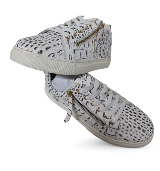 Cassini  Moscow Womens Shoes - White Gold