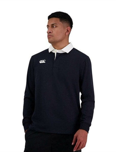 Canterbury Mens Solid Dye Long Sleeve Rugby