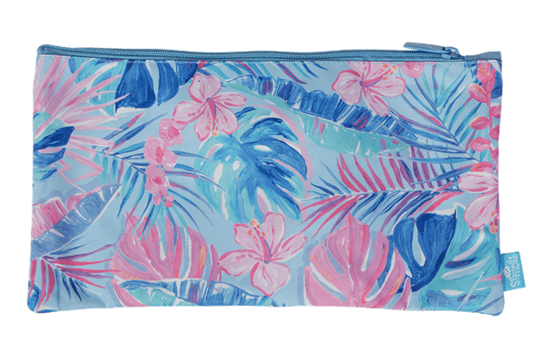 Load image into Gallery viewer, Spencil Tropicana Twin Zip Pencil Case
