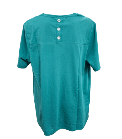 Sportswave Womens PC Jersey Back Button A-Line Tee