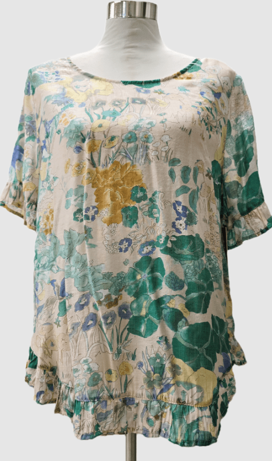 Load image into Gallery viewer, Corfu Womens Spring Mint Shirt
