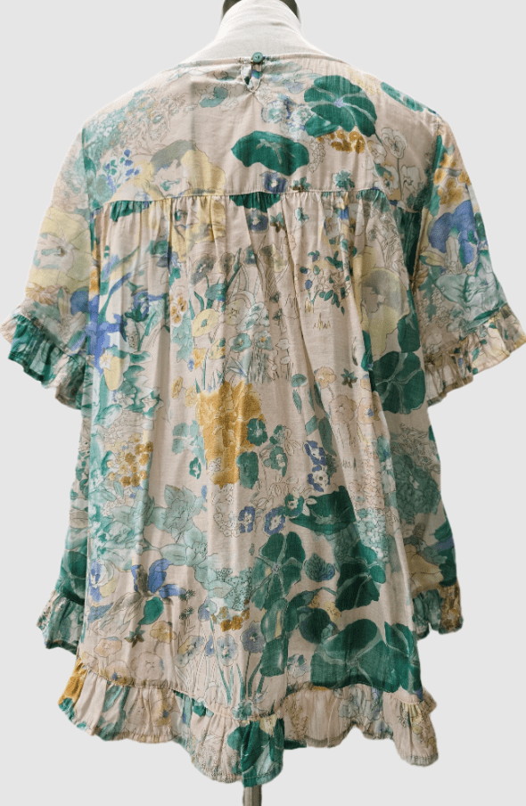 Load image into Gallery viewer, Corfu Womens Spring Mint Shirt
