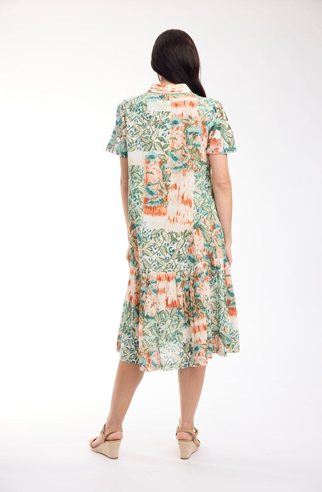 Load image into Gallery viewer, Orientique Womens St Michiel Dress Patch Long
