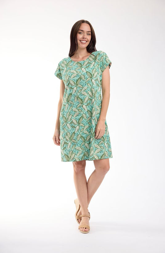 Orientique Womens St Michiel Dress Reversible Short Sleeve