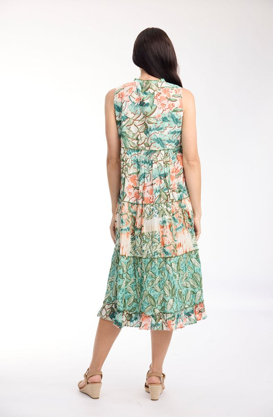 Orientique Womens St Michiel Dress Layers Sleeveless