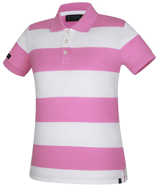 Pilbara Womens Sophia Classic Cotton Polo - Crocus/White