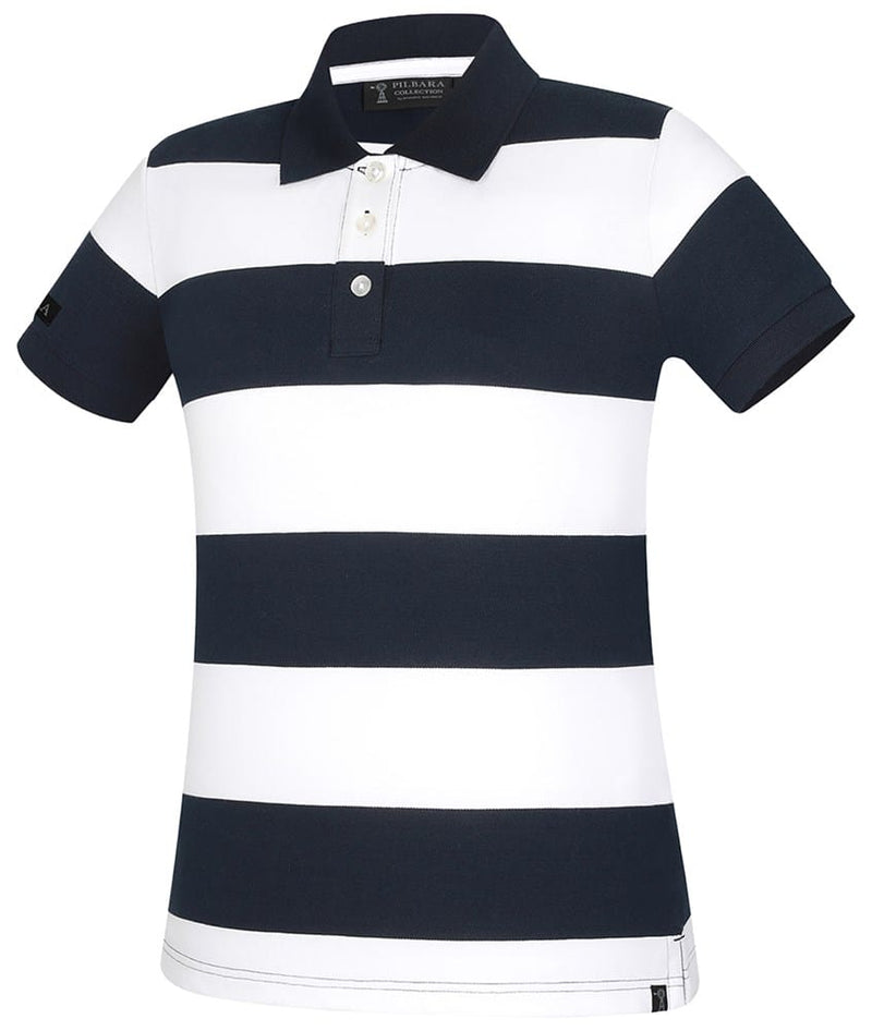 Load image into Gallery viewer, Pilbara Womens Sophia Classic Cotton Polo - French Navy/White
