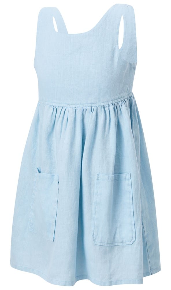 Load image into Gallery viewer, Pilbara Girls Linen Sun Dress
