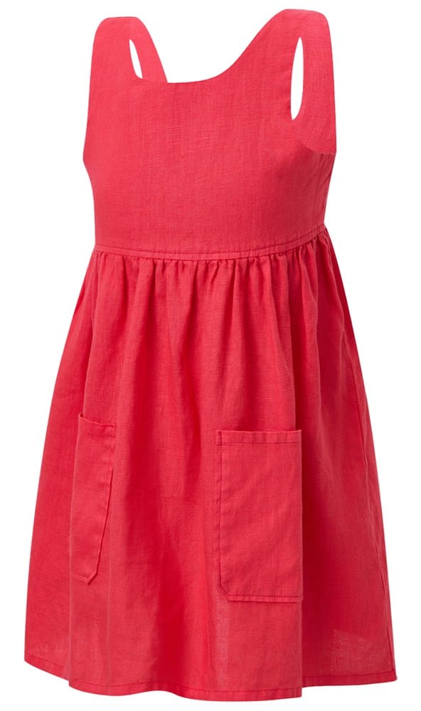 Load image into Gallery viewer, Pilbara Girls Linen Sun Dress

