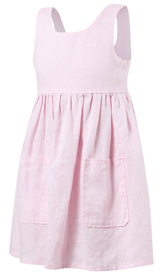 Pilbara Girls Linen Sun Dress