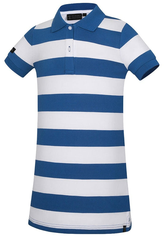 Pilbara Girls Amelia Polo Dress - Deep Blue/White
