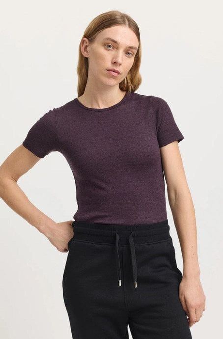 Toorallie Womens Short Sleeve Sumak Merino Tee