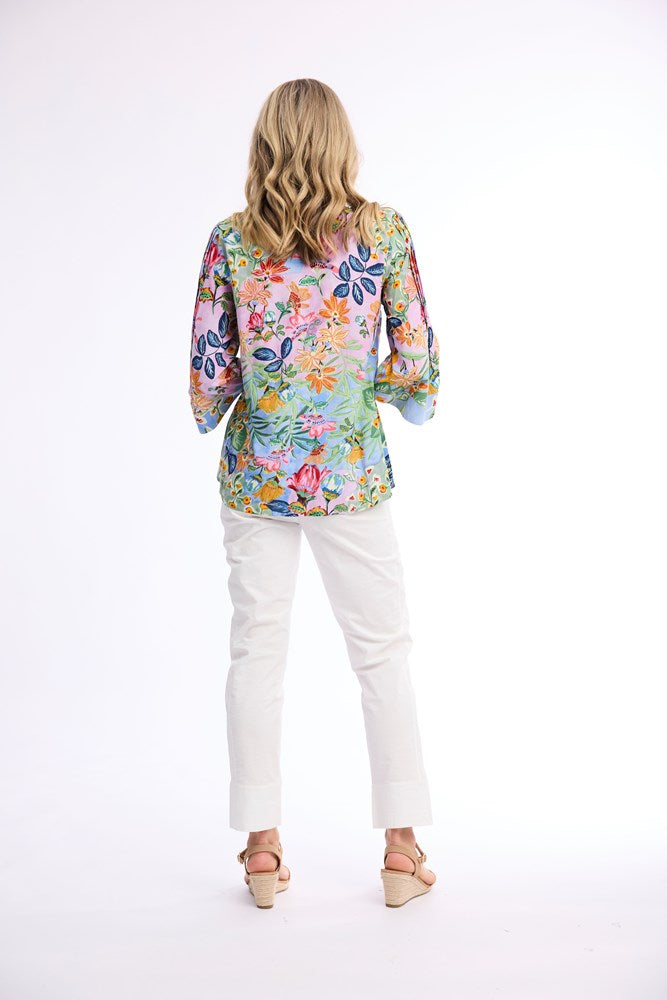 Load image into Gallery viewer, Orientique Womens Sur Mer Top V
