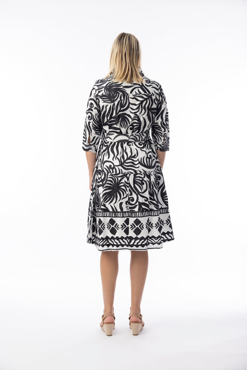 Load image into Gallery viewer, Orientique Womens Suriname Black Dress Collar
