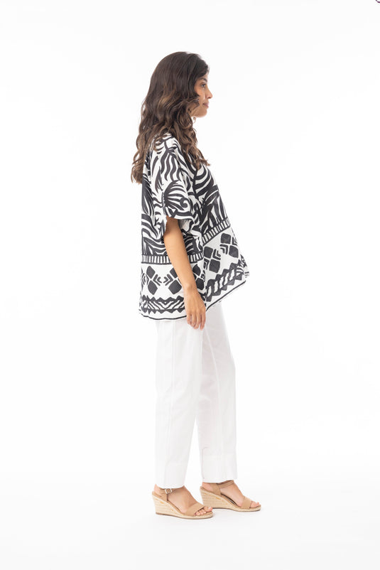 Orientique Womens Suriname Black Top V