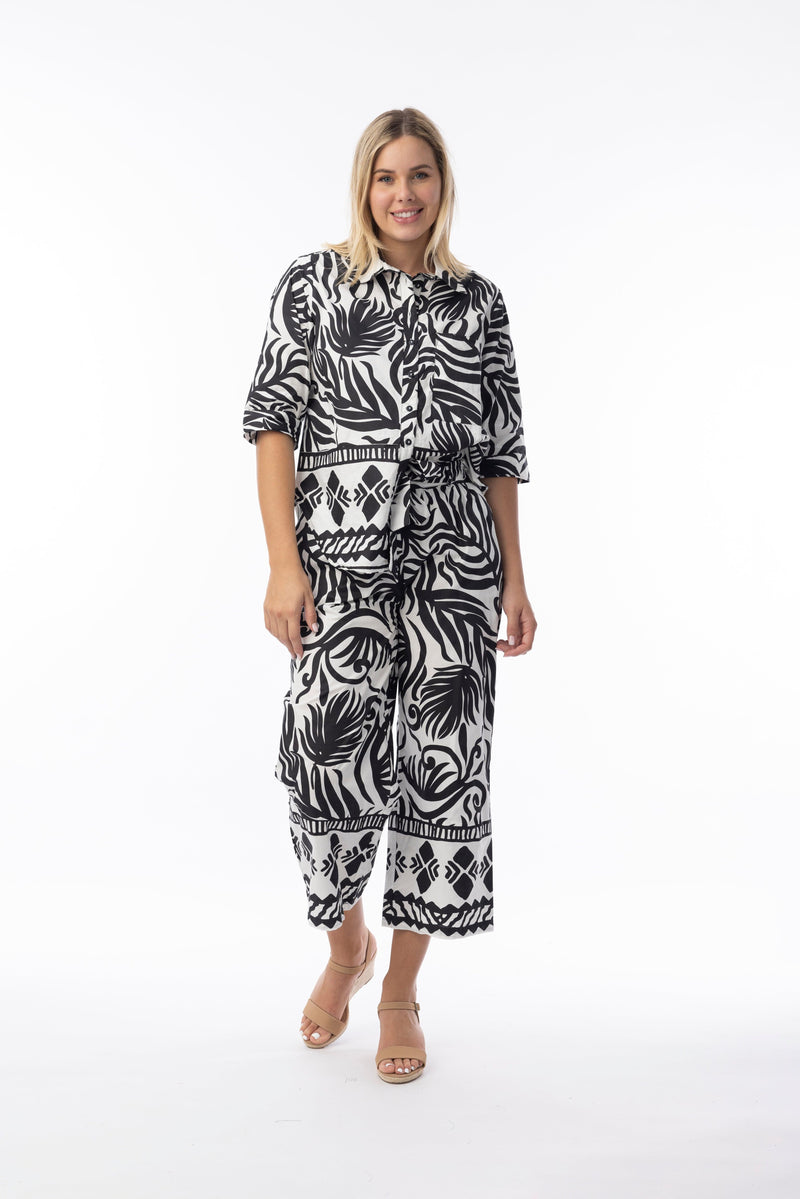 Load image into Gallery viewer, Orientique Womens Suriname Black Pant
