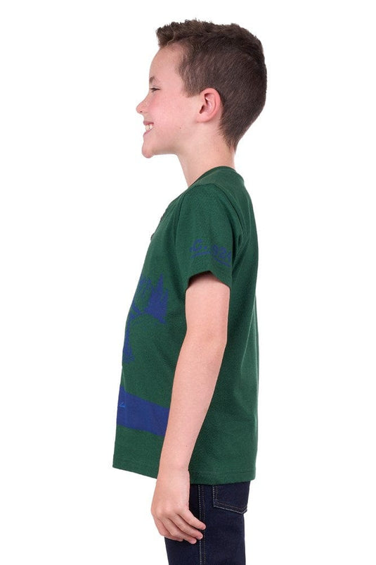 Thomas Cook Boys Devon Short Sleeve Henley Tee