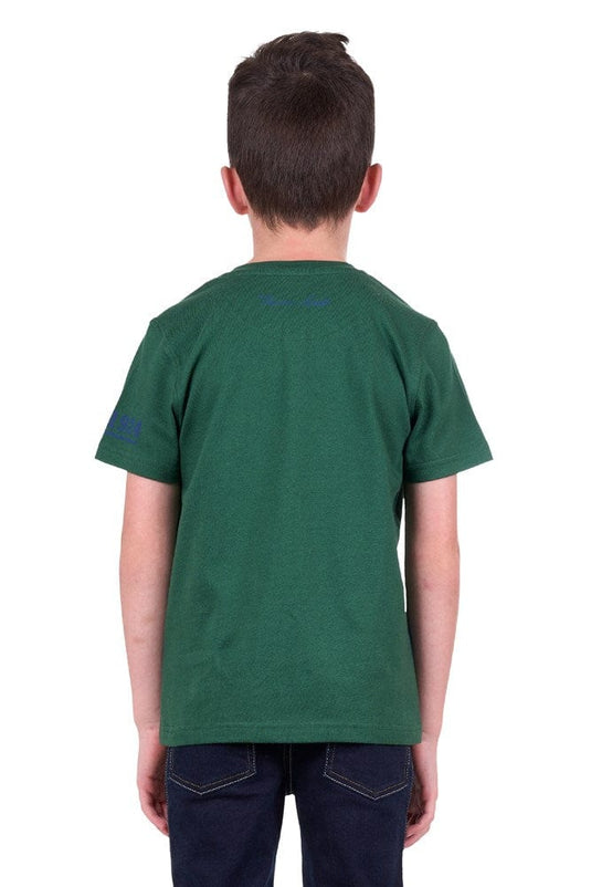 Thomas Cook Boys Devon Short Sleeve Henley Tee