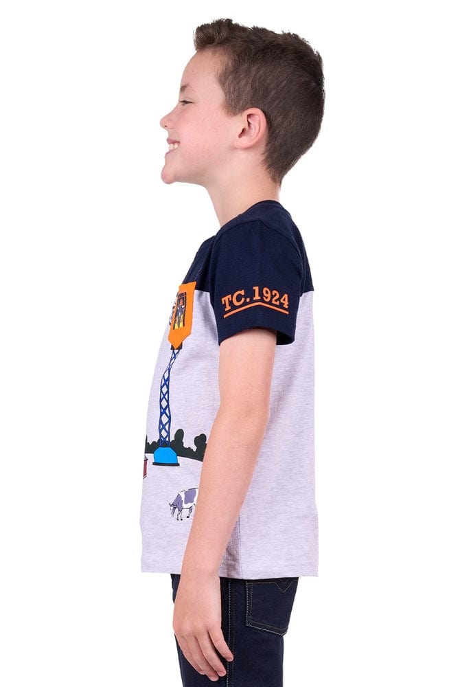 Load image into Gallery viewer, Thomas Cook Boys Riley 1-Pocket Short Sleeve Henley Tee
