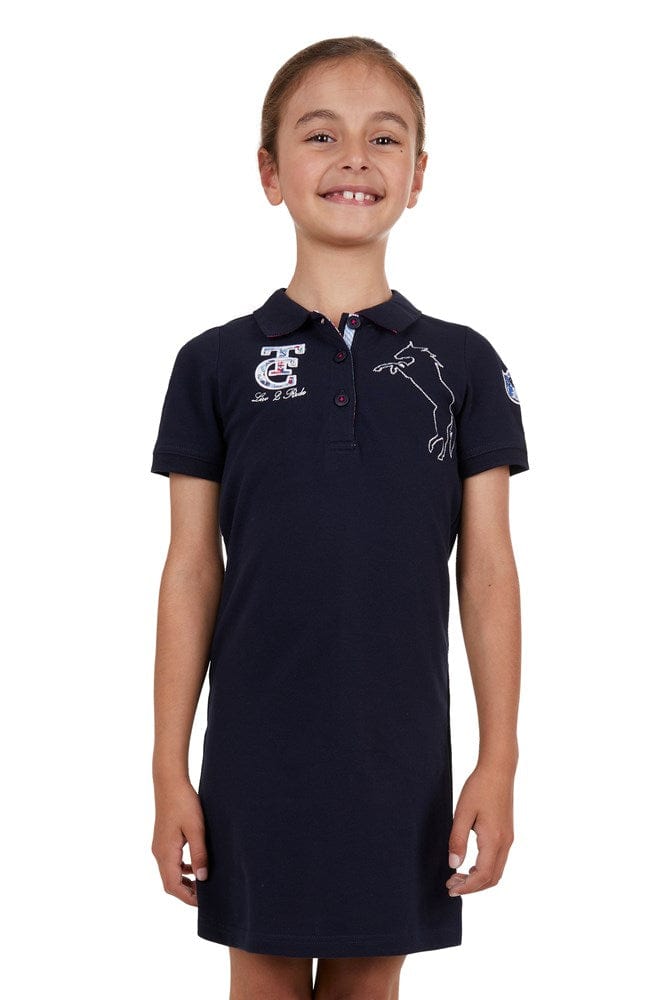 Load image into Gallery viewer, Thomas Cook Girls Luna Short Sleeve Polo Dress
