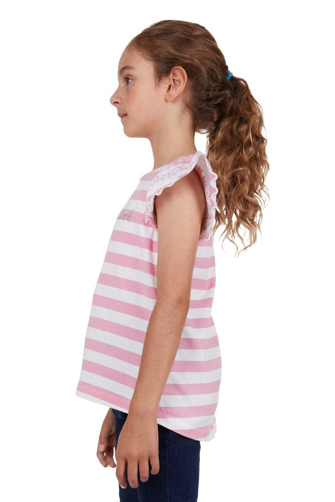 Load image into Gallery viewer, Thomas Cook Girls Eva Short Sleeve Flutter Tee
