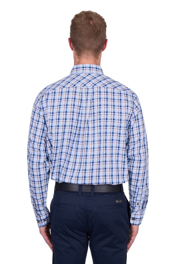 Load image into Gallery viewer, Thomas Cook Mens Thomas Check 2-Pocket Long Sleeve Shirt
