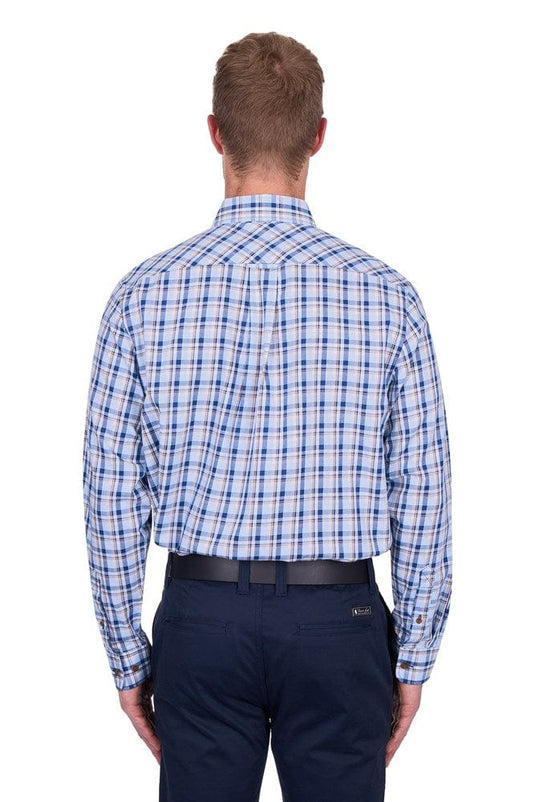 Thomas Cook Mens Thomas Check 2-Pocket Long Sleeve Shirt