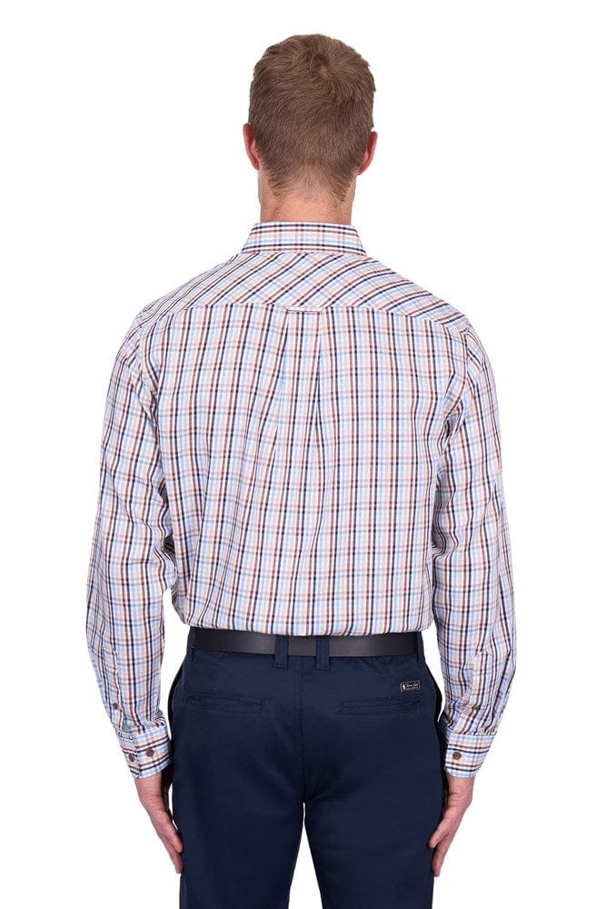 Load image into Gallery viewer, Thomas Cook Mens Scott Check 2-Pocket Long Sleeve Shirt
