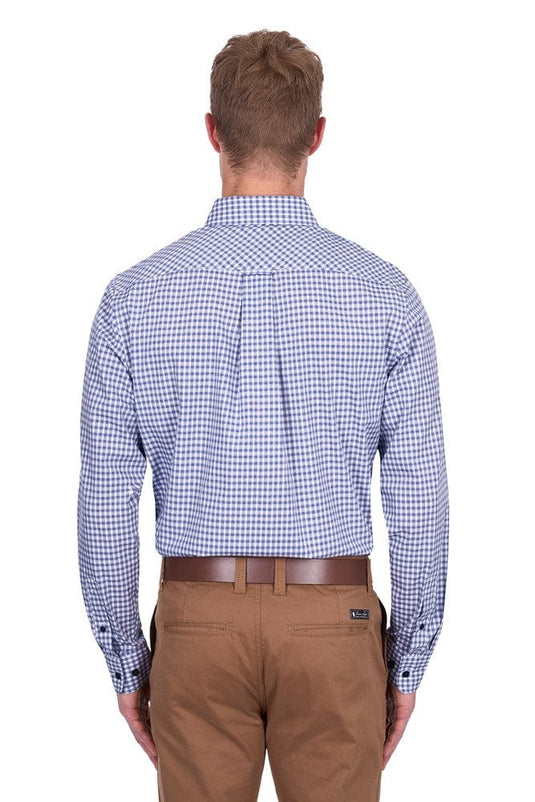 Thomas Cook Mens Richard Check 2-Pocket Long Sleeve Shirt