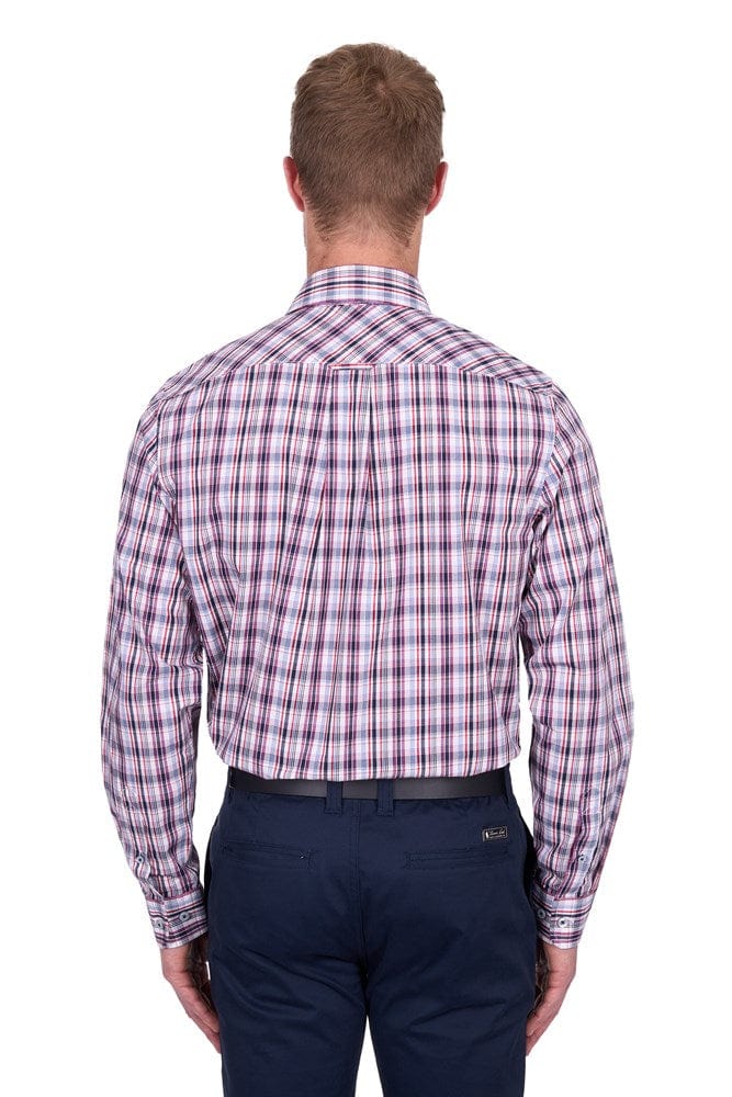 Load image into Gallery viewer, Thomas Cook Mens Jeff Check 2-Pocket Long Sleeve Shirt

